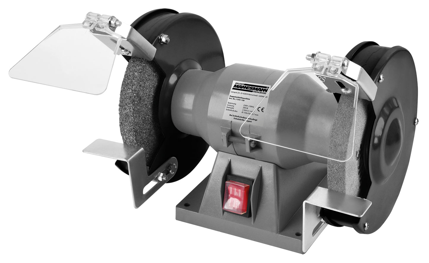 Brüder Mannesmann Brüder Mannesmann Bank Grinding Machine Double 200 W 150 mm