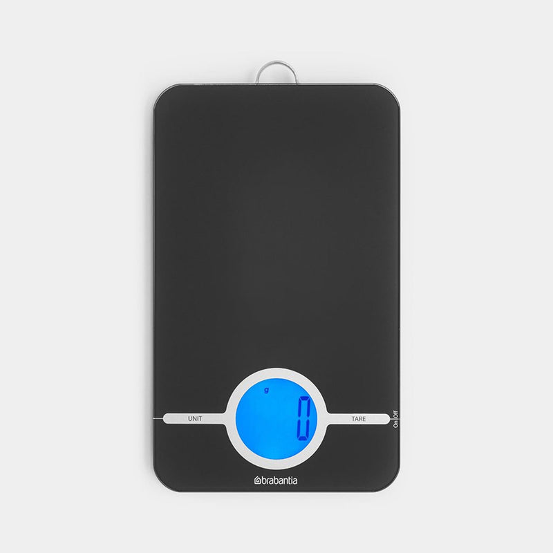 Brabantia sabrosa+ báscula de cocina negra