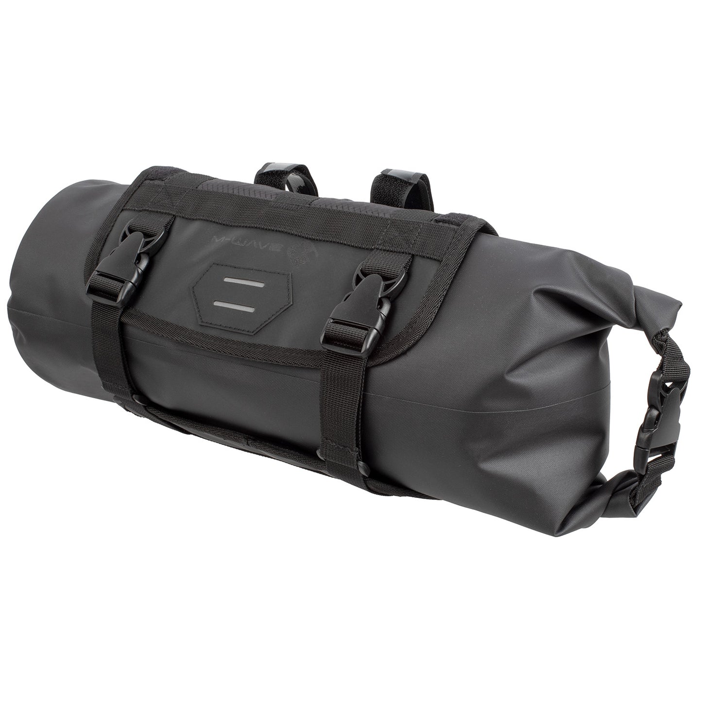 M-wave rough ride front black series handlebar bag