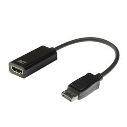 Act DisplayPort per adattatore femminile HDMI, 4K, borsa zip