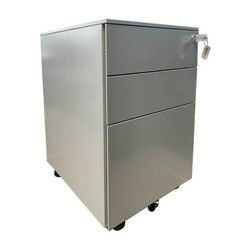 Cajonera de escritorio euroseats gris 500