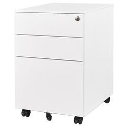 Cassettiera da scrivania euroseats bianco 500