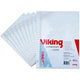 Showtassen viking a4 23 gaten 110 microns transparant pak 25 stuks
