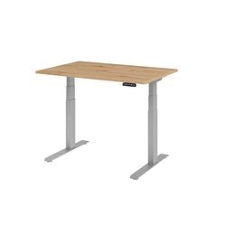 Estación de trabajo Bach para sentarse y pararse, martillo xdkb12, 120 x 80 cm