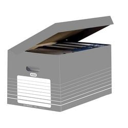 Caja de archivo elba 400061159 a4 gris 10 piezas