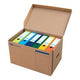 Contenitore System elba 100421143 a4 marrone 10 pezzi