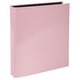 Carpeta de anillas exacompta acuarela 54566e cartón forrado con pasta pellica rosa