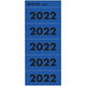 Etichette anno 2022 leitz blu 100 pezzi