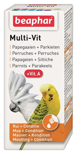 Beaphar múltiples loros y periquitos grandes