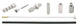 Sturmeyarcher cordo set cavi set cavi regolatore sturmey archer nero 170cm 225cm completo