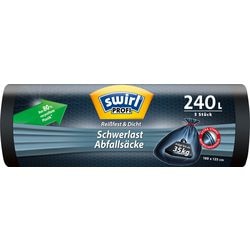 Sacco spazzatura swirl 240 l con chiusura posteriore