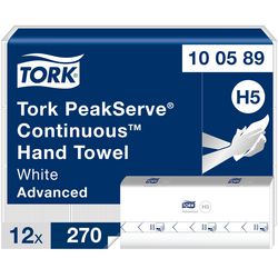 Asciugamano tork h5 advanced bianco