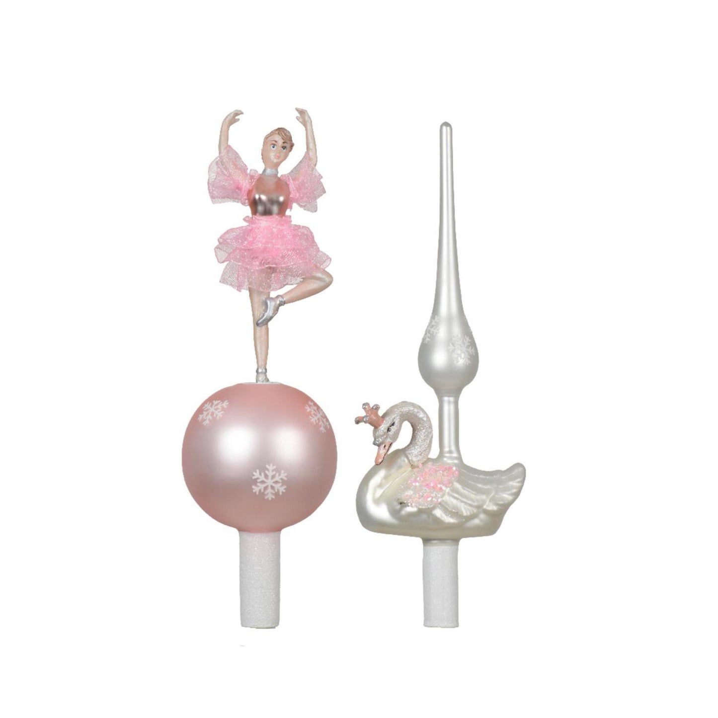 Decoris picco ballerina cigno vetro 29cm