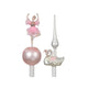 Decoris picco ballerina cigno vetro 29cm
