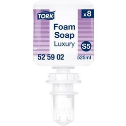 Hand soap refill Tork S5 transparent 525902 8 pieces of 525 ml