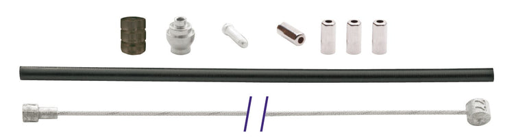 Cordo kabelset kabelset rem universeel zwart 170cm 225cm + onderdelen universee
