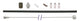 Set cavi Cordo set cavi freno universale nero 170 cm 225 cm + parti universali