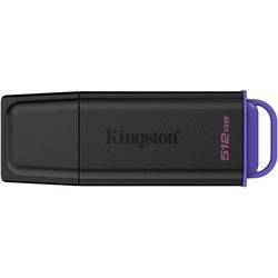 Memoria USB Kingston USB 512GB data traveller Exodia U3 (negro lila)