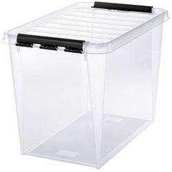 Storage box smartstore classic transparent 590 mm x 390 mm x 430 mm
