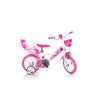 Dino Little Heart 16 Inch 31 cm Meisjes Knijprem Wit Roze