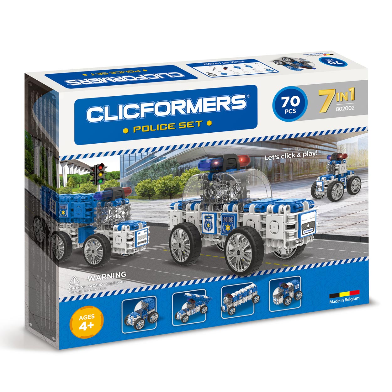 Set di polizia di Clicformer