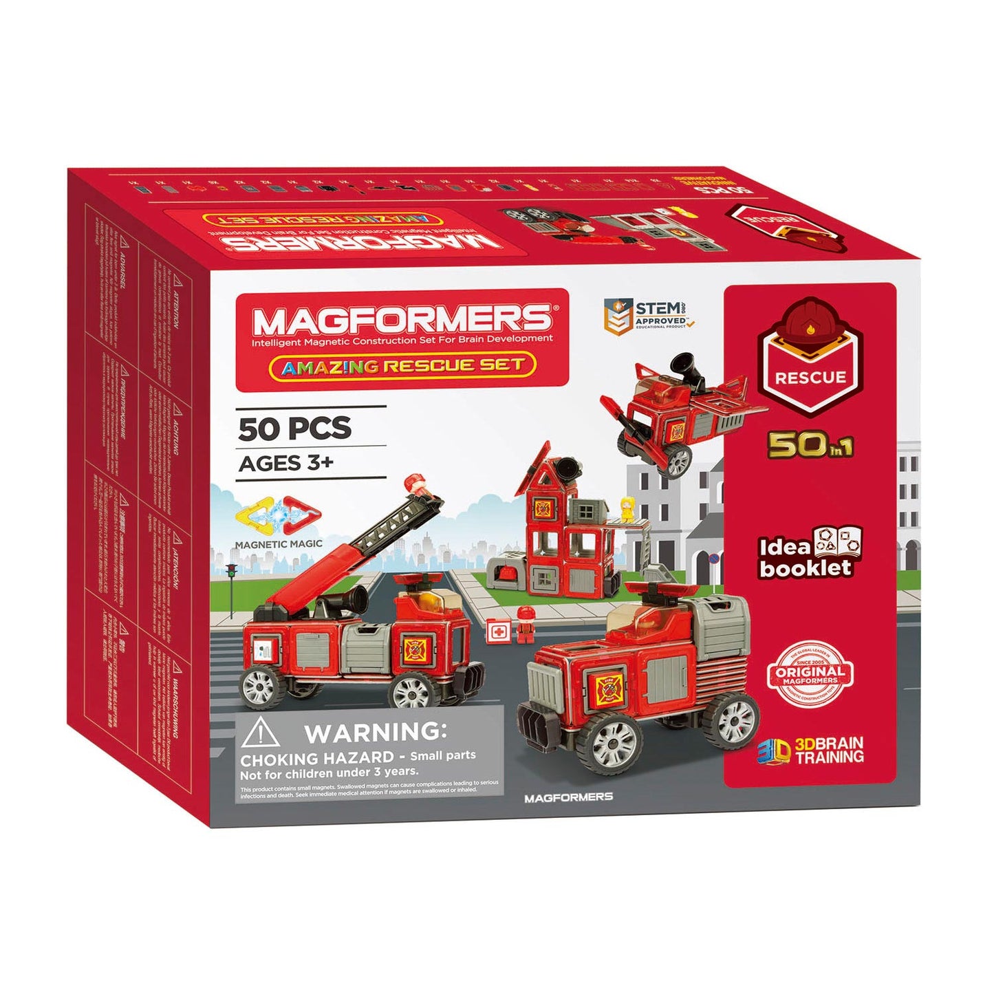 Magformers Amazing Reddingsset, 50dlg.