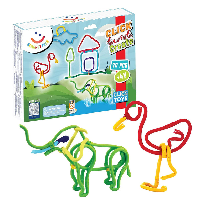Asta di costruzione flessibili per arte 3D Spaghettez, 70dlg.