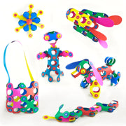 Clixo Magnetisch Bouwspeelgoed Rainbow Pack, 42dlg. - afbeelding 2