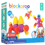 Blockaroo magnetische foam blokken dieren, 17dlg. - afbeelding 1
