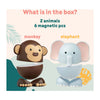 Magimales de clics Watly Wlyly Magnetic Toy