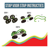 Clics spaghetteez bendy buggy flexibele bouwstaafjes, 34dlg. - afbeelding 5