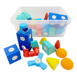 Blockaroo magnetic foam blocks, 60 pcs. - afbeelding 2
