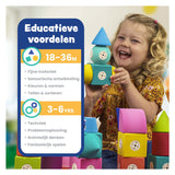 Blockaroo magnetic foam blocks, 60 pcs. - afbeelding 5