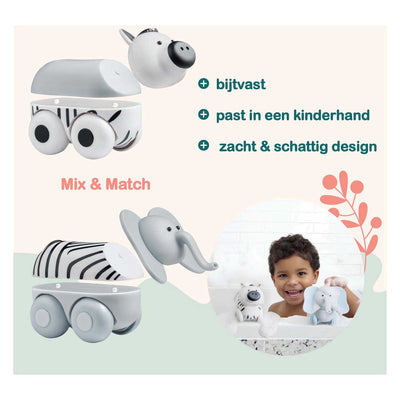 Clics Magimals Wheely Safari Box - 6 pz.