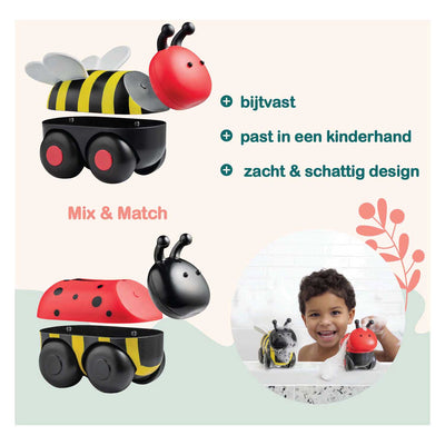 Scatola Clics Magimals Wheely Bugs - 6 pz.