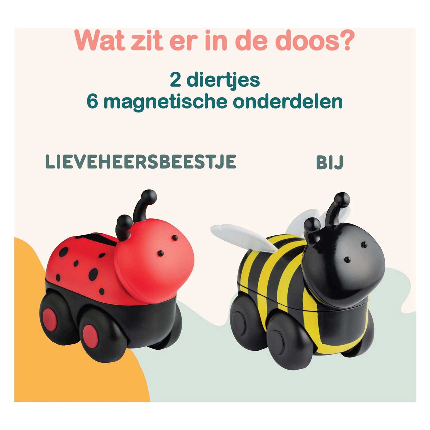 Scatola Clics Magimals Wheely Bugs - 6 pz.