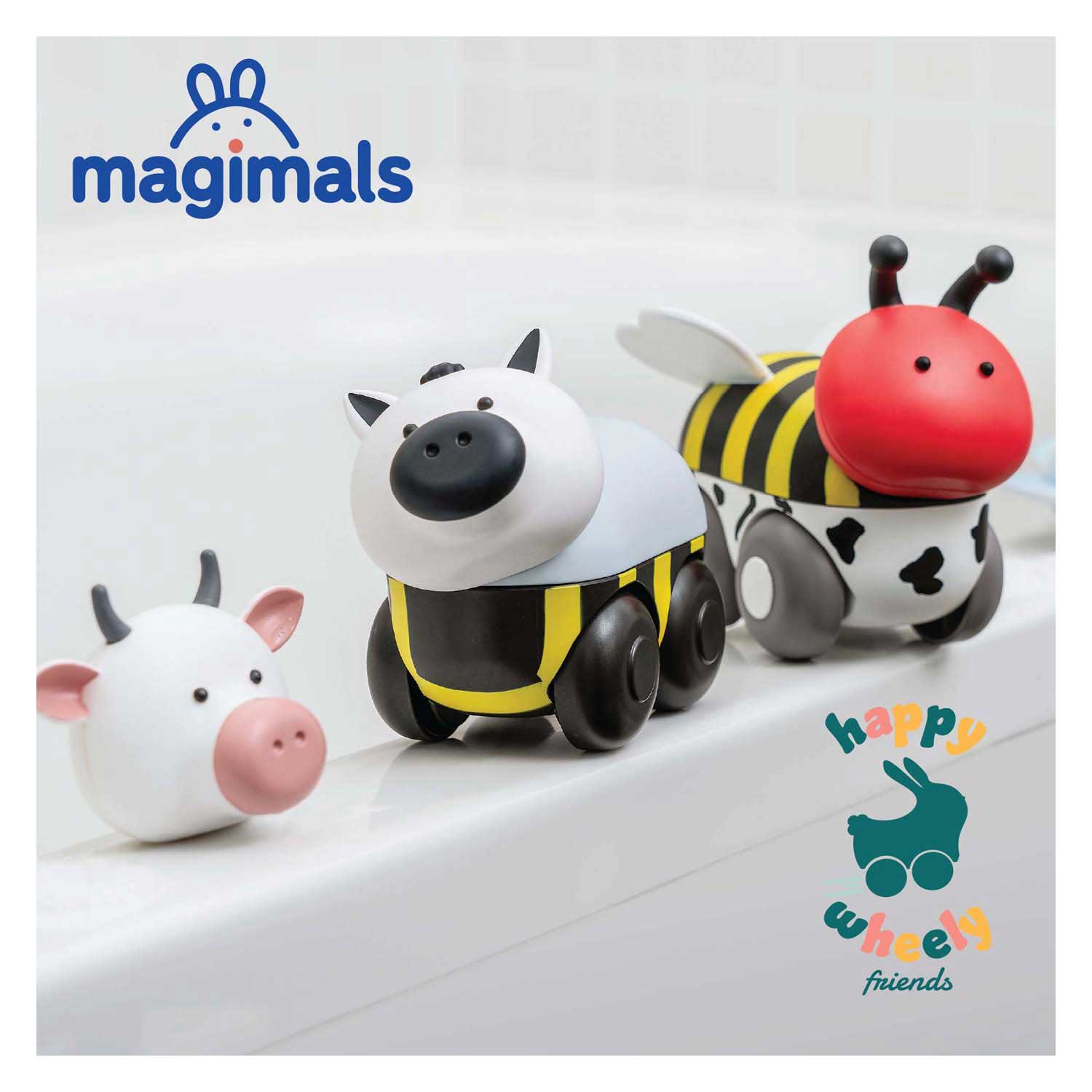 Scatola Clics Magimals Wheely Bugs - 6 pz.