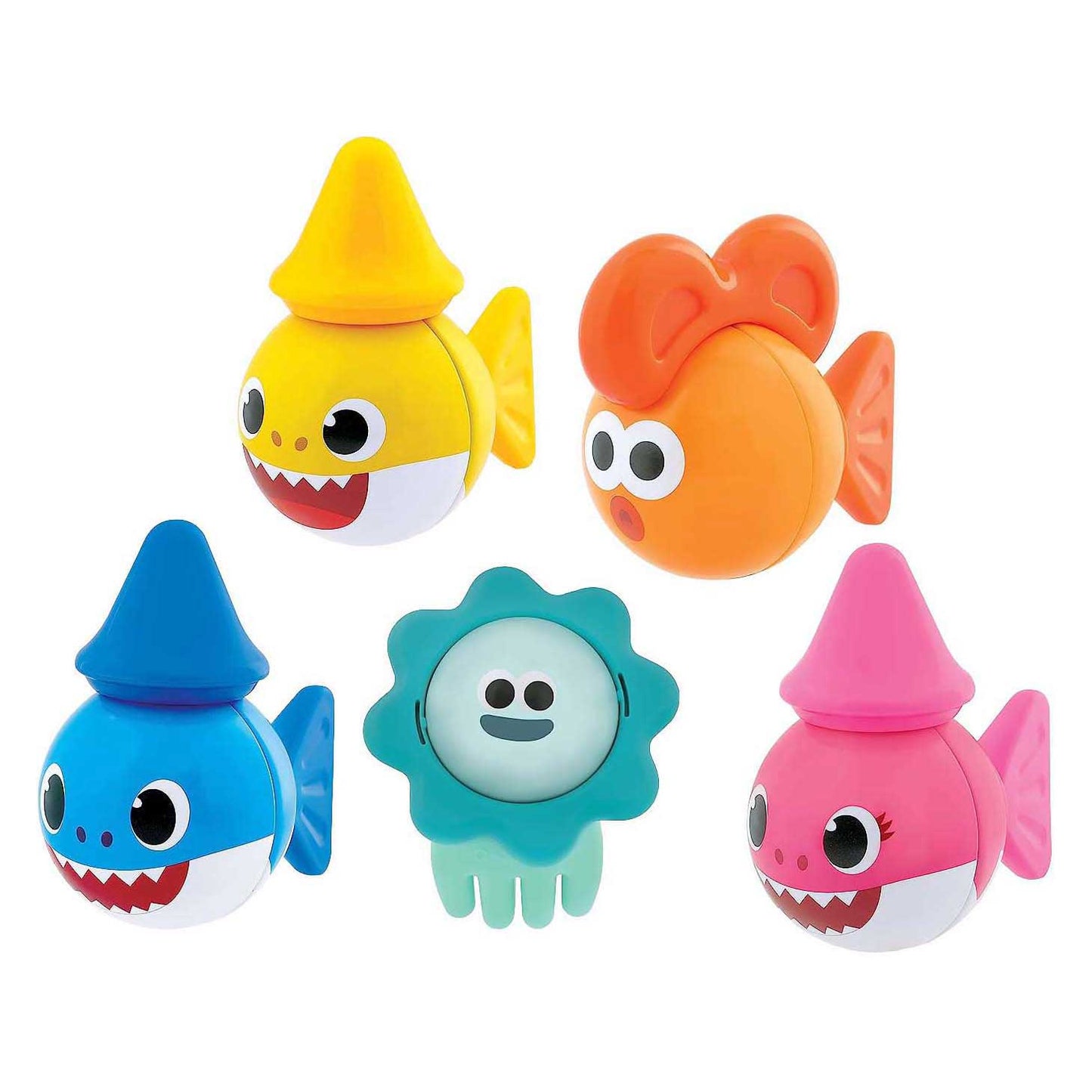 Stick-o - set costruibile degli amici baby squalo - 30 pezzi.