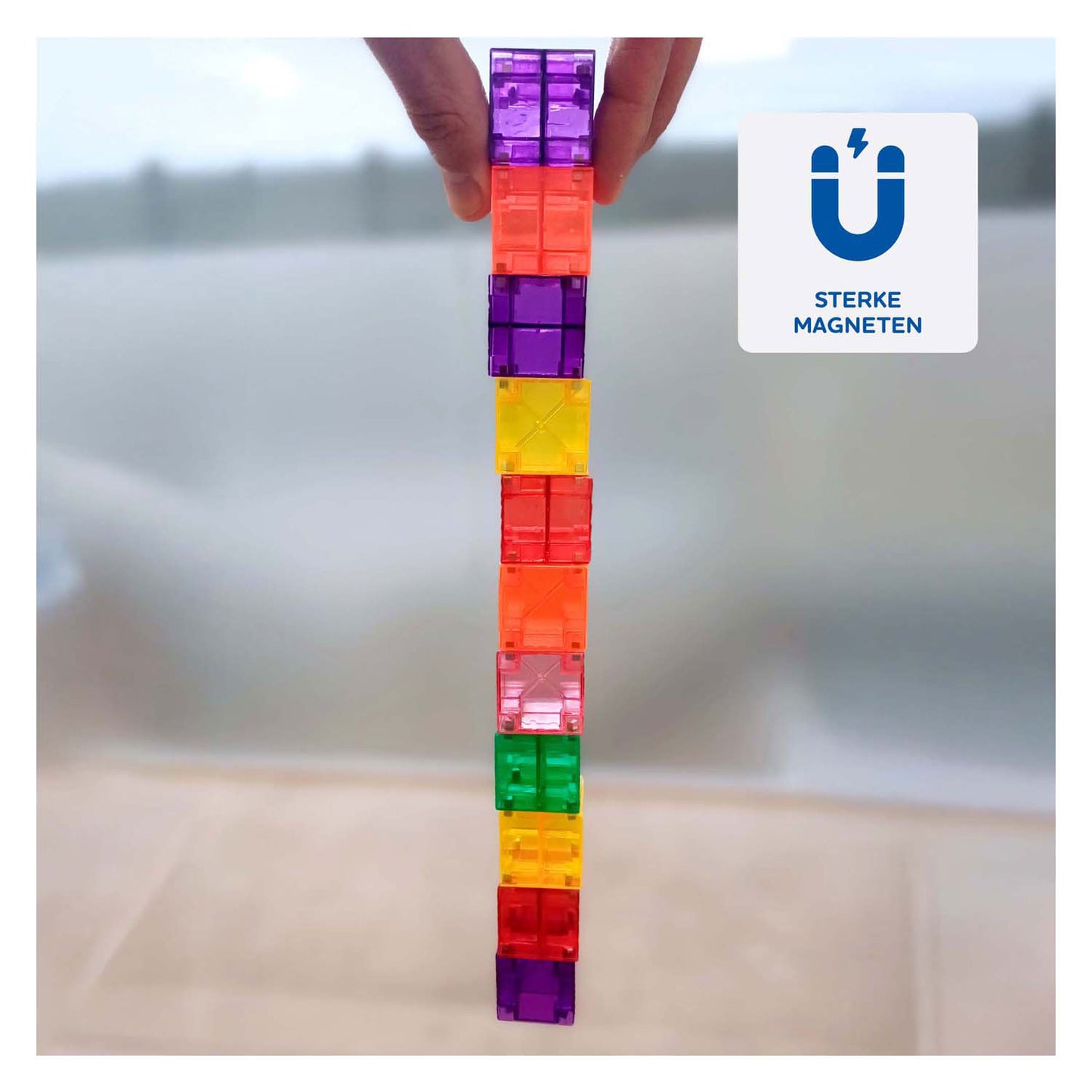 Giocattoli da costruzione magnetici Cubixx - 22 pz.
