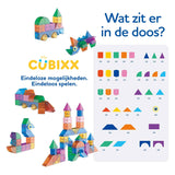 Giocattoli da costruzione magnetici Cubixx - 64 pezzi. - afbeelding 2