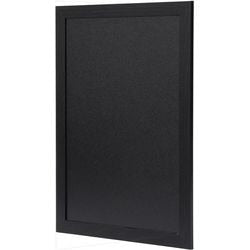 Pizarra negra wcb-60-80-blk deflecto
