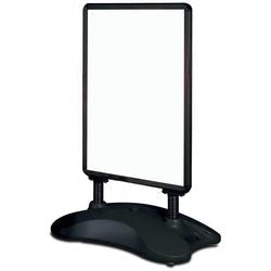 Segnale stradale deflecto nero 520 mm x 785 mm x 1130 mm