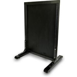Cartello stradale nero pscb-80-blk deflecto