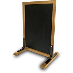 Señal de pavimento deflecto marrón 560 mm x 450 mm x 810 mm