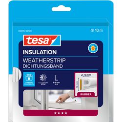 Tesa 1076420 - moll perfil p l 10m cinta selladora blanca 9x5,5mm | 2 piezas
