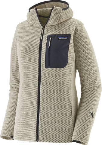 Maglia da donna con cappuccio full-zip Patagonia r1 air modello 2025