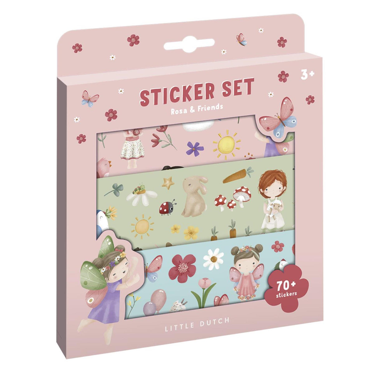 Little dutch rosa friends stickerset