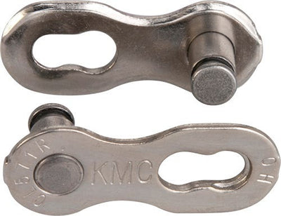 KMC Missinglink 7 8r EPT Bicicleta Lock 7.3 mm de plata