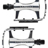 Cordo pedale trekking alluminio argento