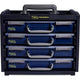 Raaco assortimentsdoos - handybox - met 4 assortimentsdozen - incl. inzetbakjes - 265 x 376 x 310 mm - 136242